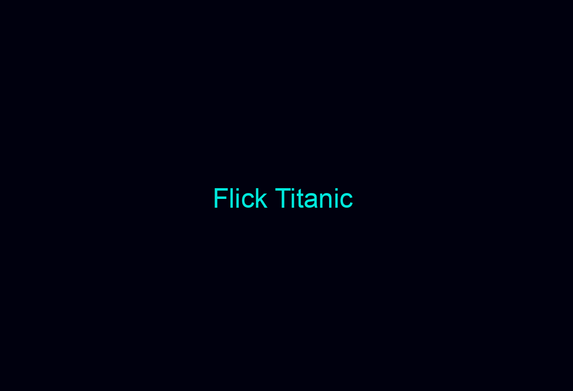 Flick Titanic /slingo-sites/ Eng Sandwich